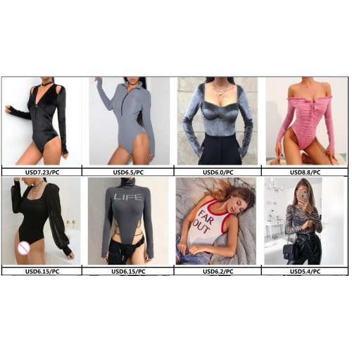 Wholesale Boutique Dress Women Knitted Bodysuit&Top